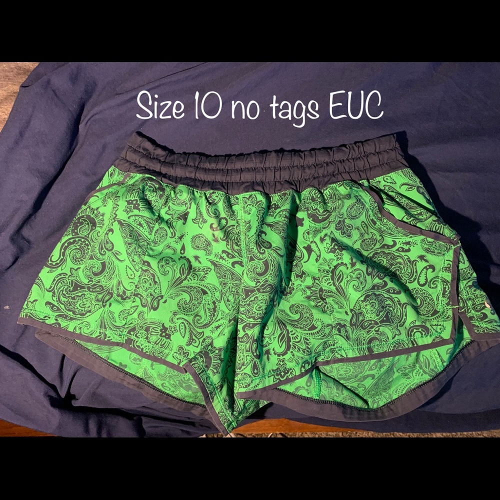 Size 10 Lululemon shorts